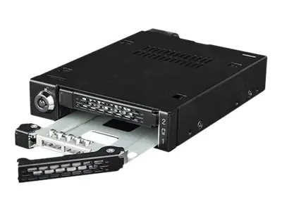 ICY Dock ToughArmor MB092VK-B - Gehäuse für Speicherlaufwerke - robust - 2.5" (6.4 cm) - NVMe PCIe - U.2, U.3 - Schwarz