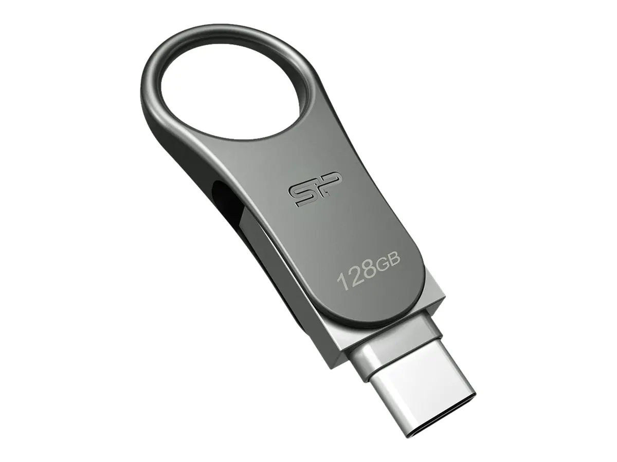 Silicon Power Mobile C80 - USB-Flash-Laufwerk SP128GBUC3C80V1S