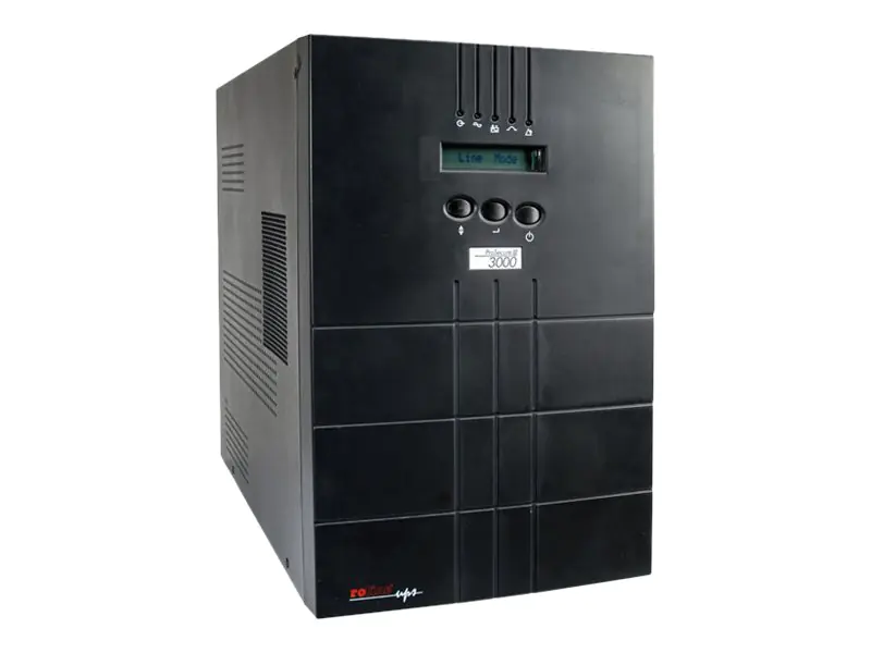 ROLINE ProSecure III 2000 - USV - Wechselstrom 160 - 230 V - 1800 Watt - 2000 VA - RS-232, USB - Ausgangsanschlüsse: 4 - PFC - Schwarz