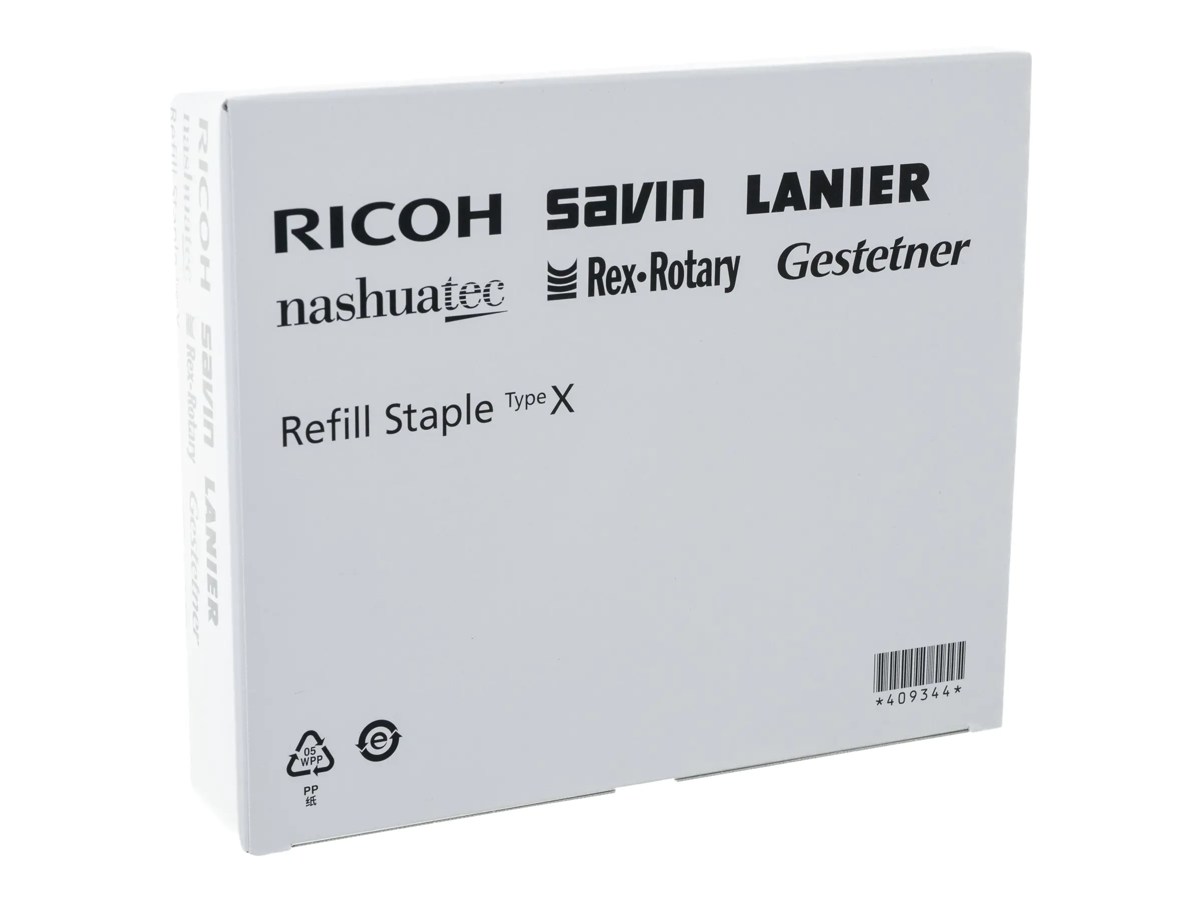 Ricoh Type X - 5000 Heftklammern - Stapel -Kartuschenauffüllung (Packung mit 5)