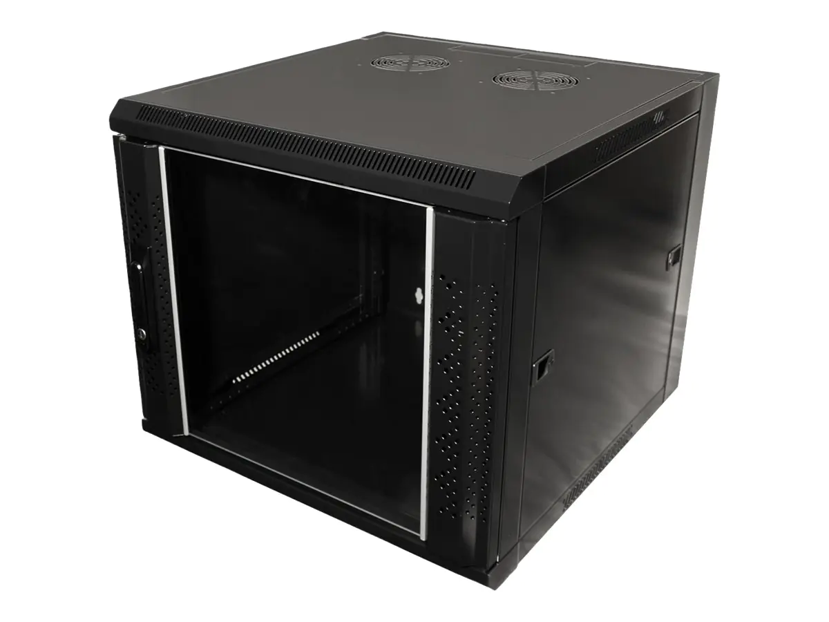 VALUE Secomp VALUE - Schrank - geeignet für Wandmontage - Schwarz - 6U - 48.3 cm (19") 26.99.0146