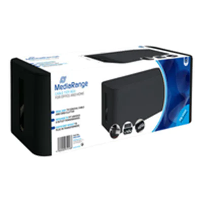 MEDIARANGE MRCS308 - Aufbewahrungsbox - Schwarz - Rechteckig - Kunststoff - Einfarbig - 155 mm