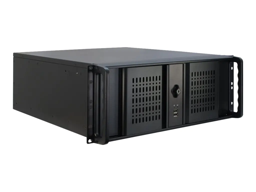 Inter-Tech IPC 4U-4098-S - Rack-Montage - 4U - ATX - keine Spannungsversorgung (ATX) - USB