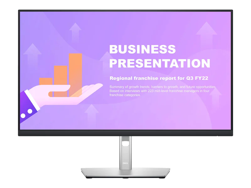 Dell P2722HE - LED-Monitor - 68.6 cm (27") - 1920 x 1080 Full HD (1080p) @ 60 Hz - IPS - 300 cd/m² - 1000:1 - 5 ms - HDMI, DisplayPort, USB-C - mit 3 Jahre Advanced Exchange-Service - für Latitude 5320, 5520; Precision 7560; Vostro 14 5410, 15 5510; XPS 1