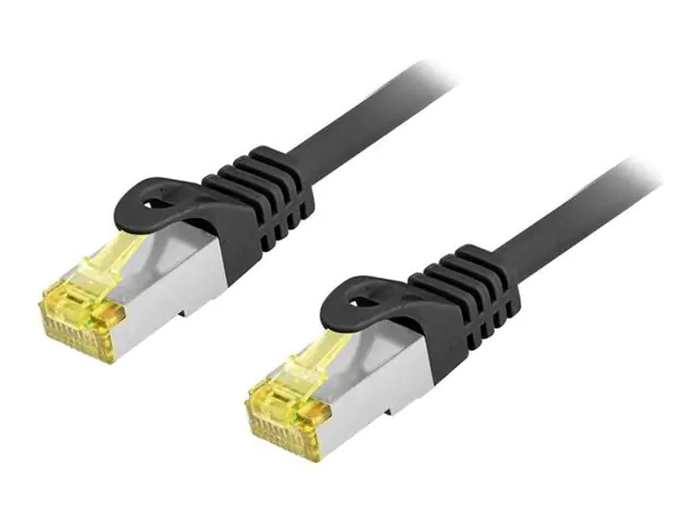 Equip Patchkabel Cat6A S/FTP 2xRJ45 Outdoor schwarz - Netzwerk - CAT 6a