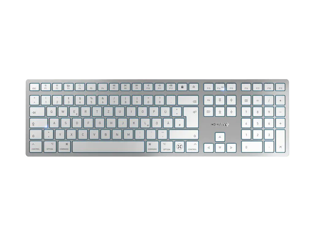 Cherry KW 9100 SLIM - Tastatur - kabellos - 2.4 JK-9110DE-1