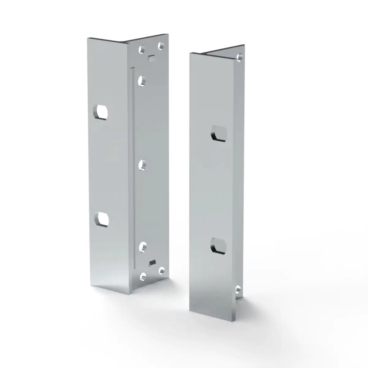 SCHROFF 19"-Winkel Typ F mit/ohne Grifflöcher für Textildichtung - 19"WINKEL 3HE O.GR. 2STK (24564197)