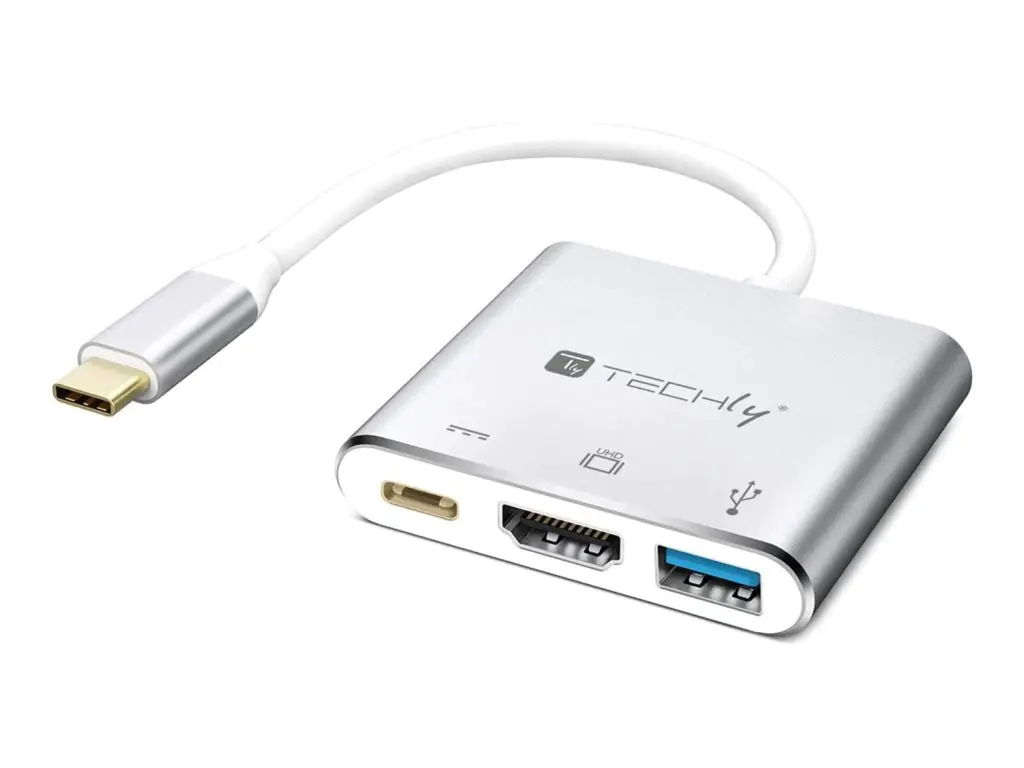 TECHly - Dockingstation - USB-C / Thunderbolt 3 - HDMI