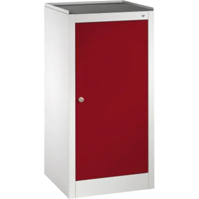 C+P Werkzeug-Beistellschrank 872100S10004 2Böden lgr/rrt