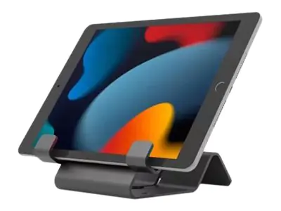 Compulocks Universal Tablet Holder - Aufstellung - für Tablett - Aluminium - Schwarz - Schreibtisch