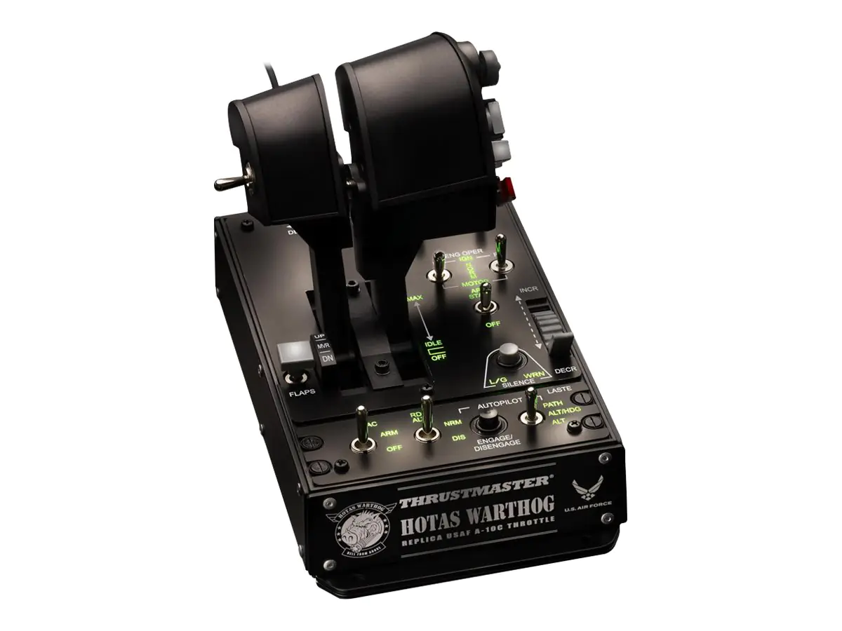 Thrustmaster HOTAS Warthog Dual - Gasregler - 16 Tasten - kabelgebunden - für PC