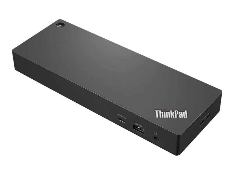 Lenovo ThinkPad Universal Thunderbolt 4 Dock - Dockingstation - Thunderbolt 4 - HDMI, 2 x DP - 1GbE - 135 Watt - Campus - Europa - für ThinkPad E14 Gen 4; L13 Yoga Gen 3; T14s Gen 3; X1 Nano Gen 2; X13 Yoga Gen 3