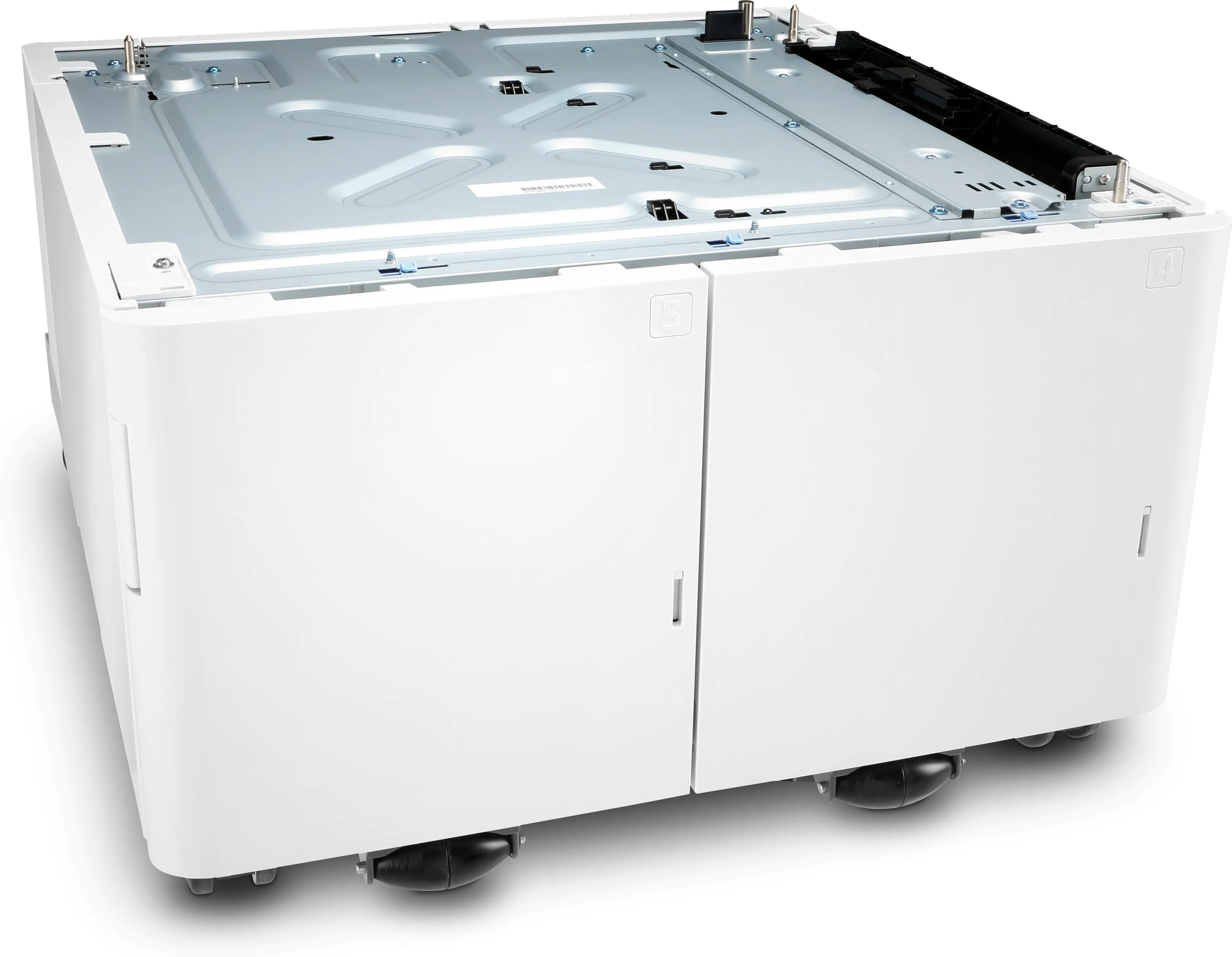 HP Großraummagazin und Unterstand - Medienschacht - 5400 Blätter in 2 Schubladen (Trays) T3V30A