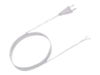 Bachmann - Stromkabel - Eurostecker (S) zu ohne Stecker 25 mm abisoliert - 2.5 A - 3 m - geformt - Schwarz