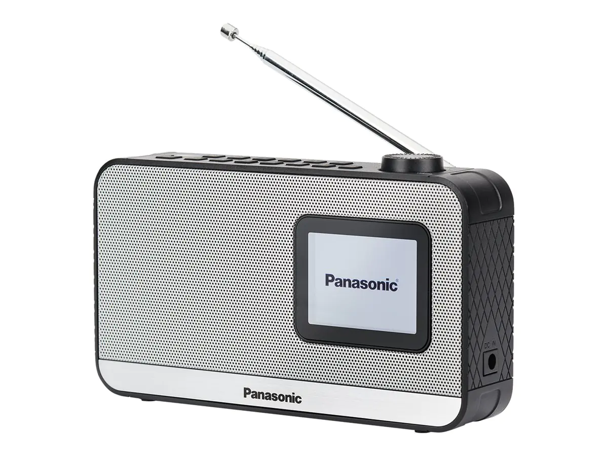 Panasonic-RF-D15EG - Tragbares DAB-Radio - 3 Watt - Schwarz