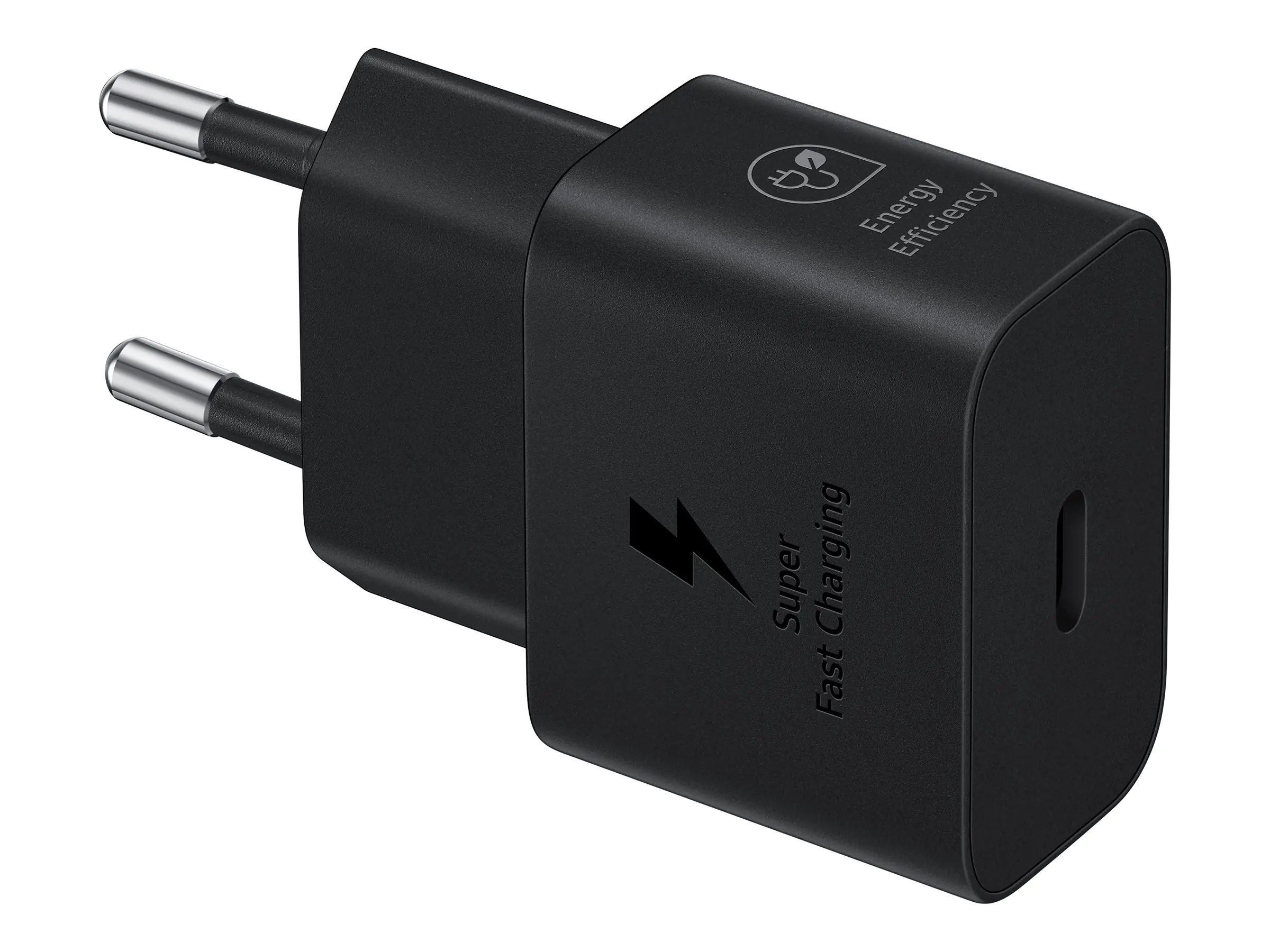 Samsung EP-T2510N - Netzteil - 25 Watt - 3 A - PD 3.0, PD/PPS, SFC (24 pin USB-C) - auf Kabel: USB-C - Schwarz