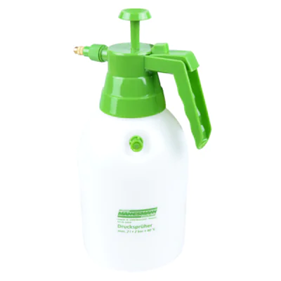 BRÜDER MANNESMANN WERKZEUGE Sprühflasche 2l Kunststoff/Messing transparent/grün