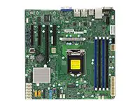 SUPERMICRO X11SSM - Motherboard - micro ATX - LGA1151 Socket - C236 Chipsatz - USB 3.0 - 2 x Gigabit LAN - Onboard-Grafik