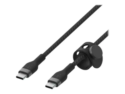Belkin BoostCharge - USB-Kabel - 24 pin USB-C (M) zu 24 pin USB-C (M) - 2 m - Schwarz