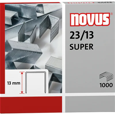 NOVUS Heftklammer 042-0533 23/13 verzinkt 1.000 St./Pack.