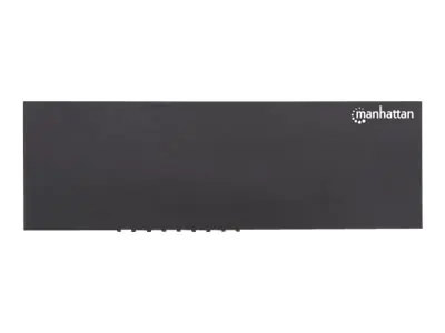 Manhattan 8-Port HDMI KVM Switch, Eight HDMI and Eight USB-B Ports, Full HD, set of eight HDMI-to-USB cables included, Three Year Warranty, Box - KVM-Switch - 8 x KVM port(s) - 1 lokaler Benutzer - Desktop