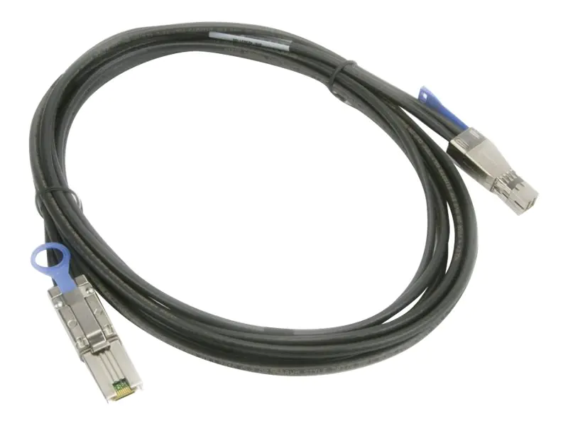 Supermicro - Externes SAS-Kabel - 4 x Mini SAS HD (SFF-8644) (M) bis 4x Shielded Mini MultiLane SAS (SFF-8088), 26-polig (M) - 3 m