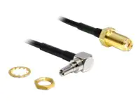 Delock Antennenadapter - RP-SMA (W) zu CRC9 (M)
