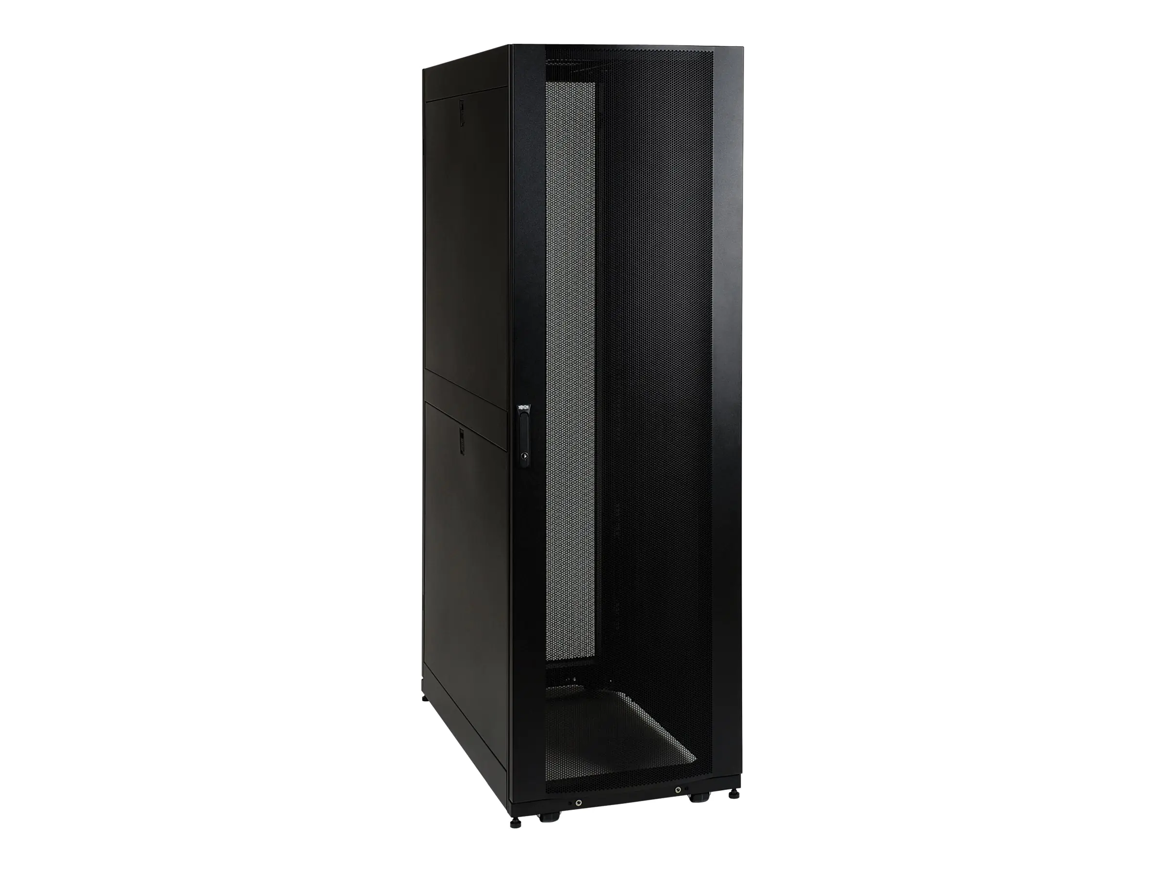 Tripp Eaton Tripp Lite Series 42U Rack Enclosure Server Cabinet Knock-Down w/ Doors & Sides - Schrank Netzwerkschrank - Schwarz - 42HE - 48.3 cm (19") SR42UBKD