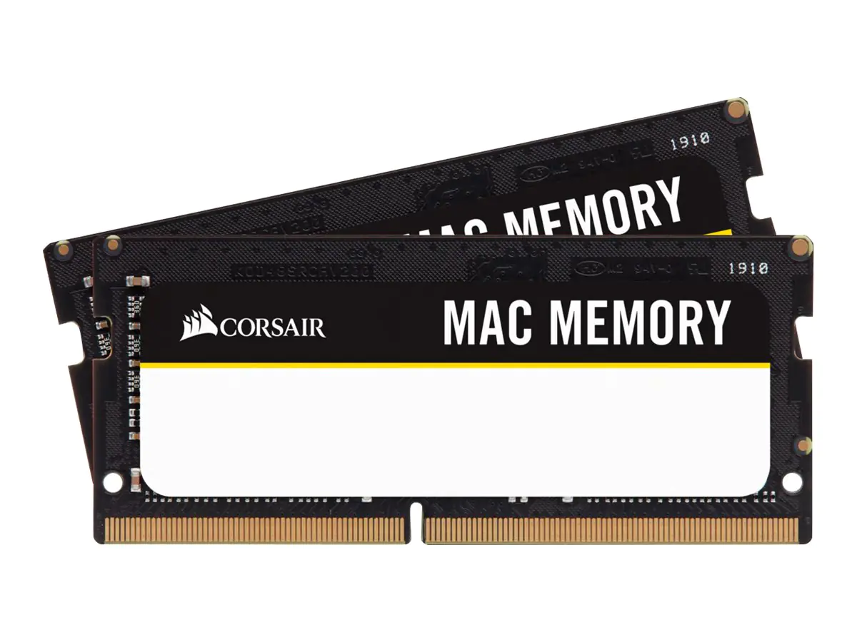 CORSAIR Mac Memory - DDR4 - kit - 32 GB: 2 x 16 GB - SO DIMM 260-PIN - 2666 MHz / PC4-21300 - CL18 - 1.2 V - ungepuffert - non-ECC