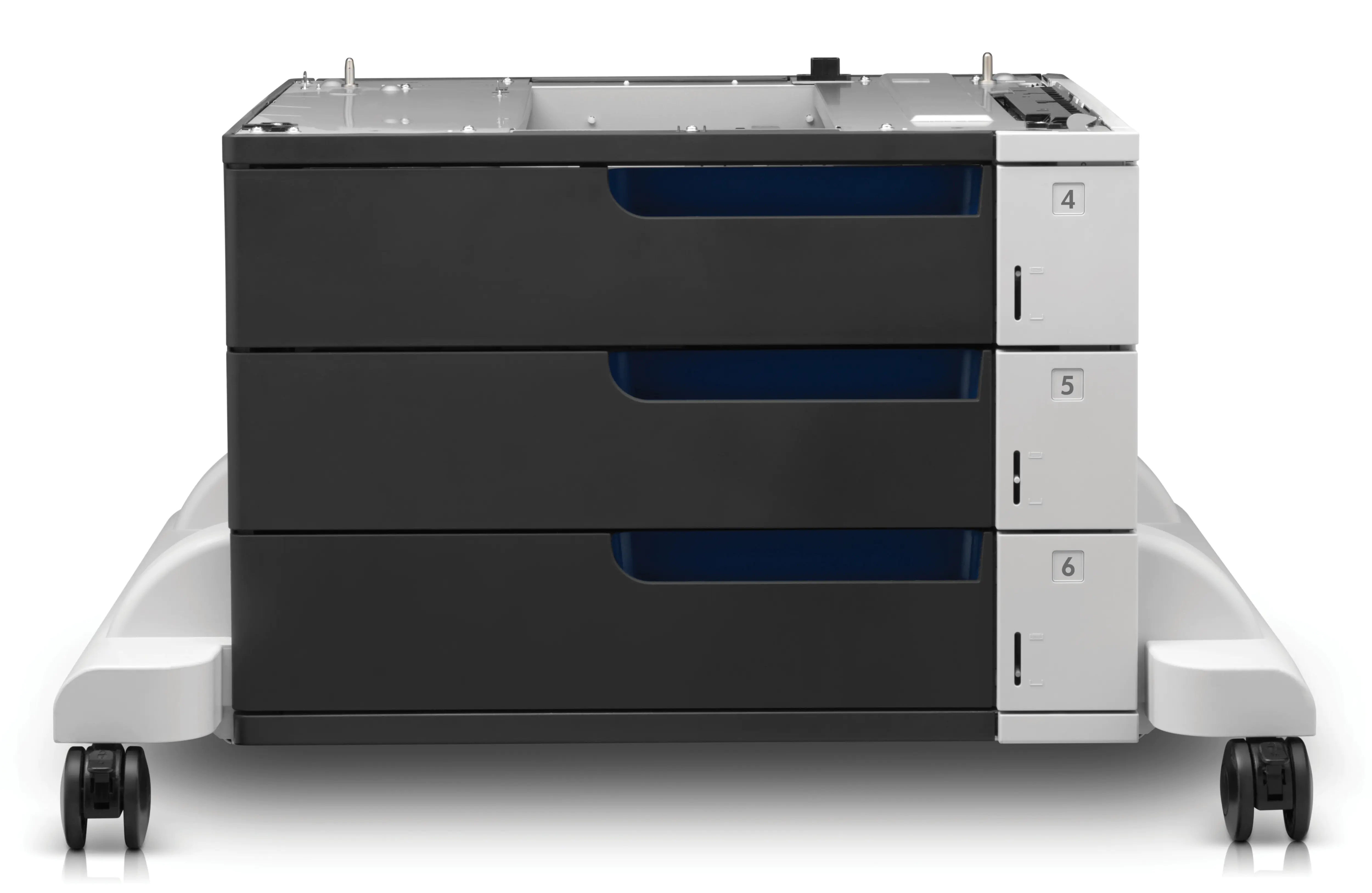 HP LaserJet 3x500-sheet Papierzuführung mit Standfuß, HP Color LaserJet Enterprise M855 (A2W77A, A2W78A, A2W79A, D7P73A), 1500 Blätter, China, Unternehmen, Business, 705 mm, 700 mm C1N63A#B19