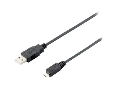 Equip - USB-Kabel - USB (M) zu Micro-USB Typ B (M) - 1 m - Schwarz