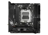 ASUS ROG Strix B650E-I Gaming WiFi - Motherboard - Mini-ITX - Socket AM5 - AMD B650 Chipsatz - USB-C 3.2 Gen 2x2, USB-C 3.2 Gen2, USB 3.2 Gen 2, USB 3.2 Gen 1 - 2.5 Gigabit LAN, Wi-Fi 6E - Onboard-Grafik (CPU erforderlich) - HD Audio (8-Kanal)