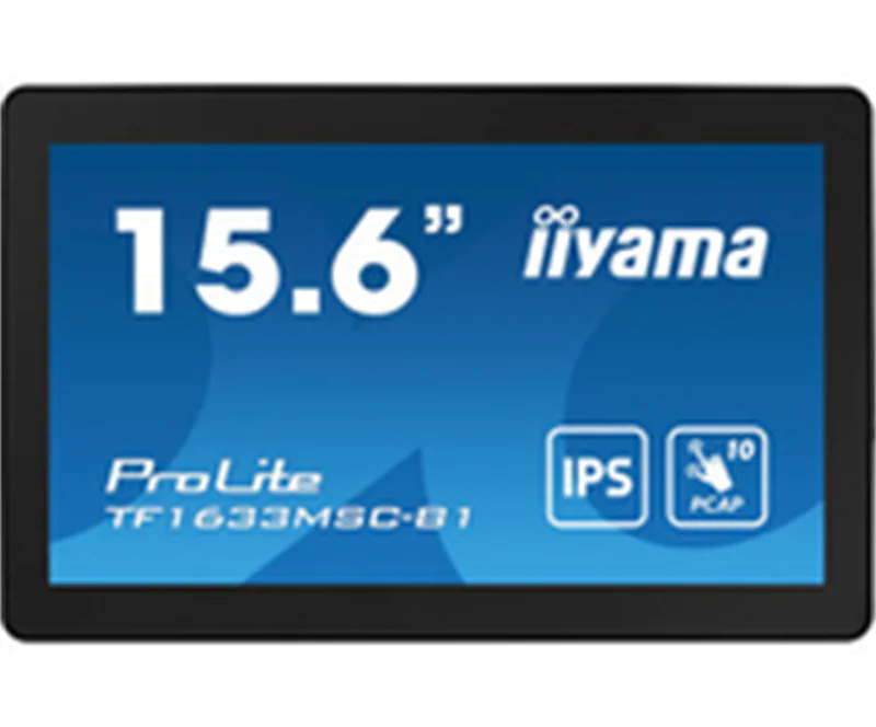 Iiyama ProLite TF1633MSC-B1 - LED-Monitor - 39.5 cm (15.6")