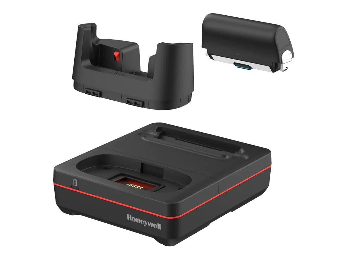 Honeywell HomeBase - Tragbare Ladeschale + Netzadapter - Ausgangsanschlüsse: 1