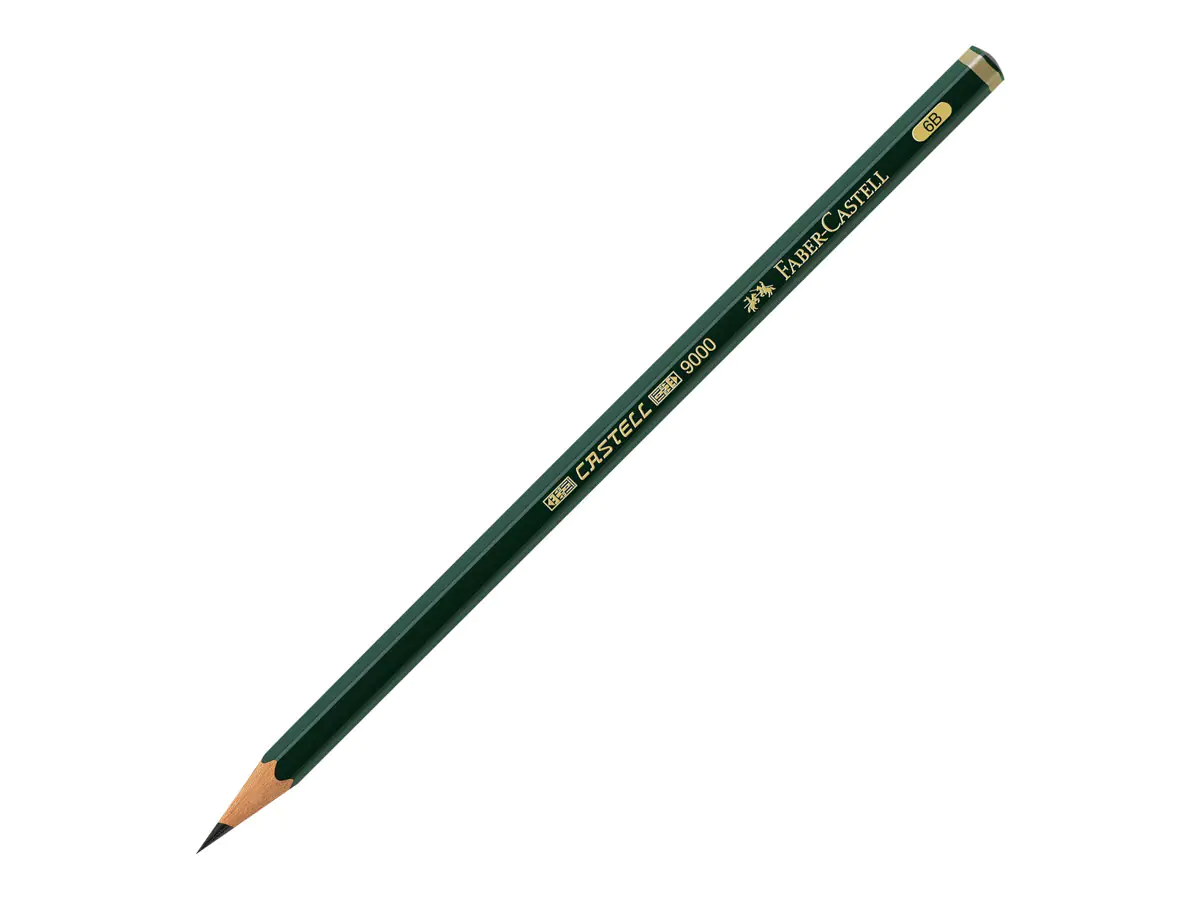 FABER-CASTELL CASTELL 9000 - Bleistift - 6B 119006