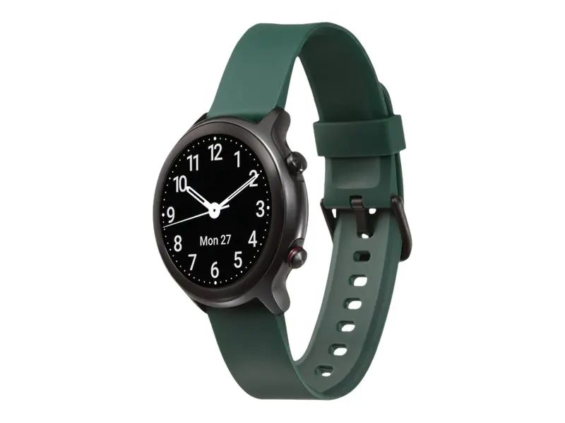 Doro Watch - Intelligente Uhr mit Riemen - TPU-Silikon - Anzeige 3.3 cm (1.28") - Bluetooth - 45 g - Schwarz