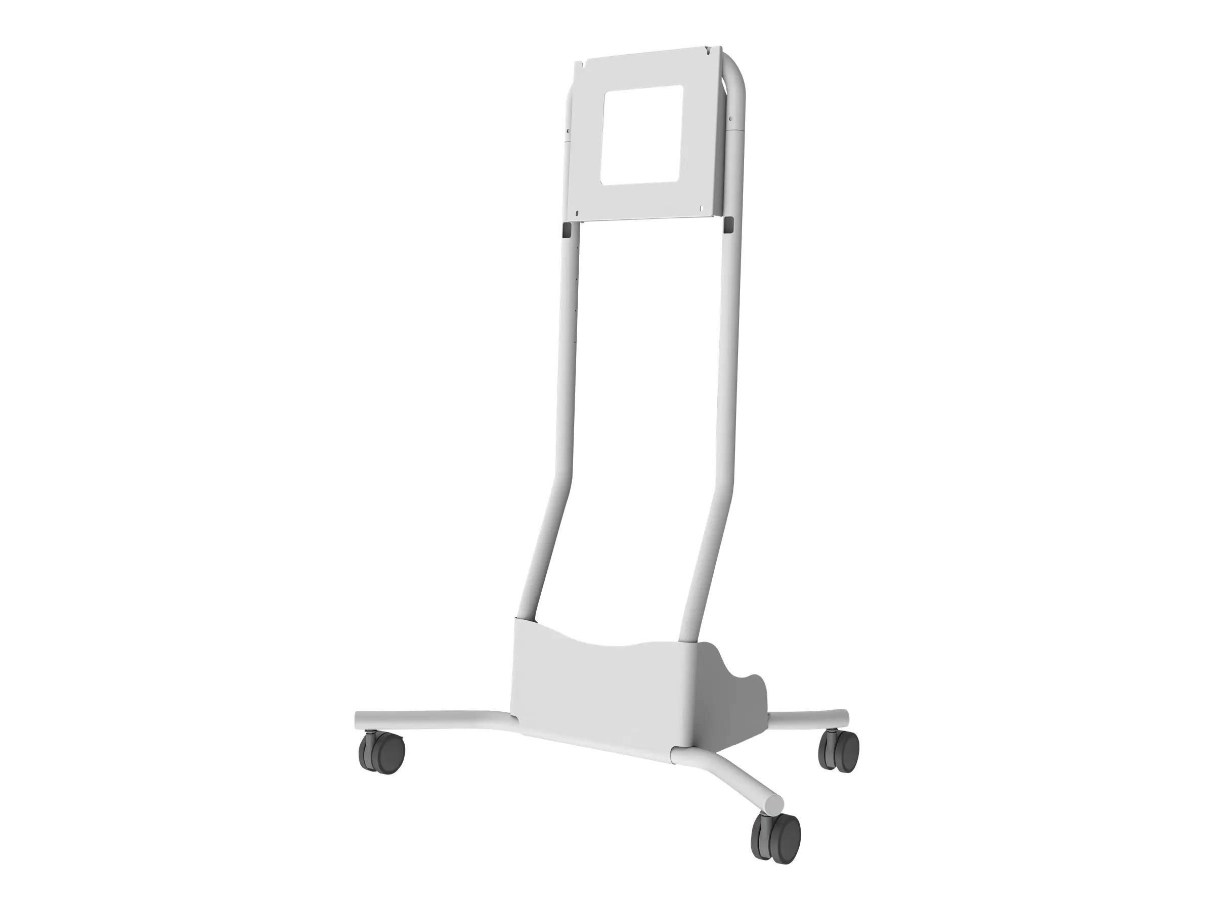 Peerless-AV SmartMount - Wagen - für interaktives flaches Paneel - weiß - Bildschirmgröße: 128.3 cm (50.5") - Montageschnittstelle: 350 x 350 mm - für Microsoft Surface Hub 2S 50"
