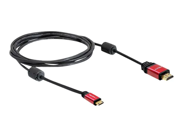 Delock - HDMI-Kabel - HDMI männlich zu 19 pin mini HDMI Type C männlich - 5 m