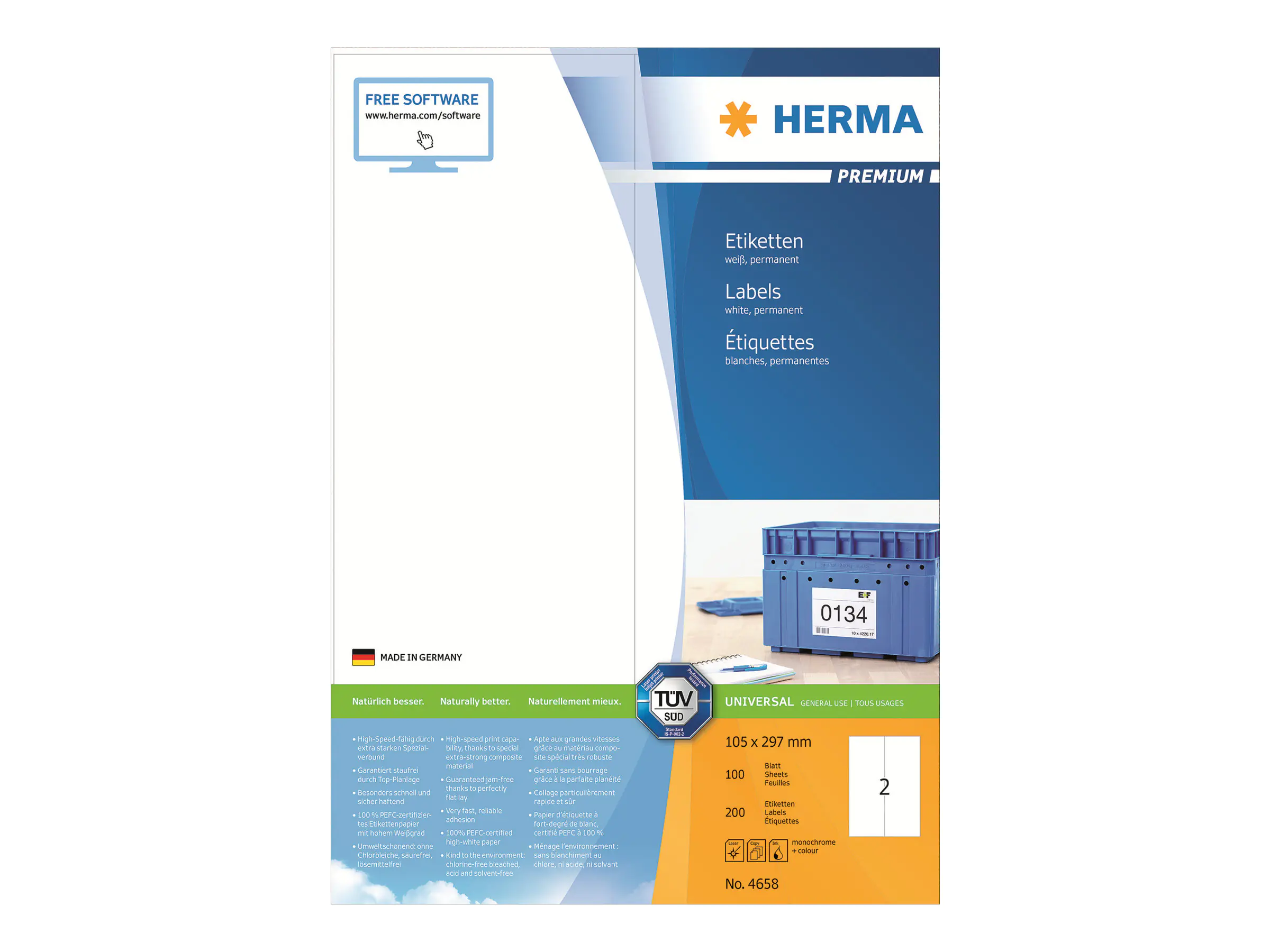 HERMA H 4658