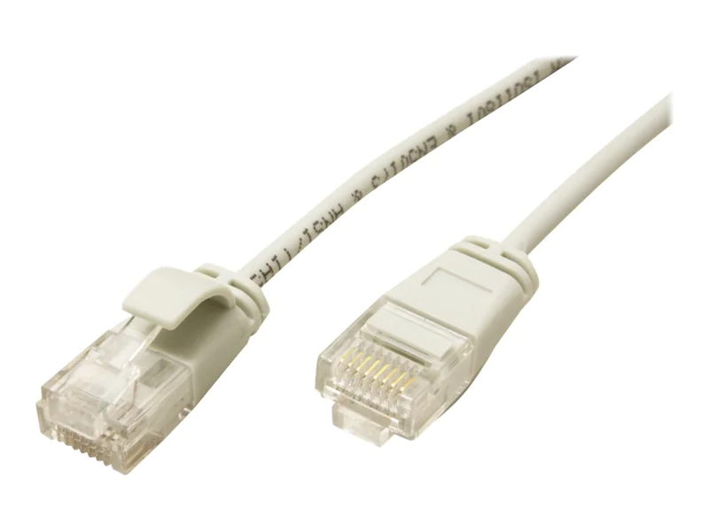 Roline - Patch-Kabel - RJ-45 (M) zu RJ-45 (M) - 5 m - UTP - CAT 6a - halogenfrei, geformt - Grau