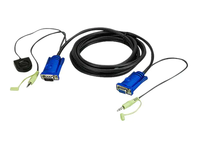 ATEN 2L-5202B - VGA- / Audiokabel - HD-15 (VGA)