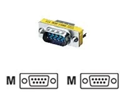 Equip - Serieller Gender Changer - DB-9 (M) zu DB-9 (M)
