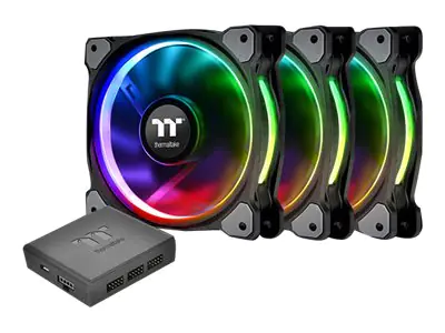 Thermaltake Riing PLUS 12 RGB Fan TT - Premium Edition - System-Gebläseeinheit - 120 mm