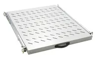 Equip EZVS-19-1-80-G - Rack-Schieberegal - 800 mm - Schrankmontage - Hellgrau - 1U - 48.3 cm (19")