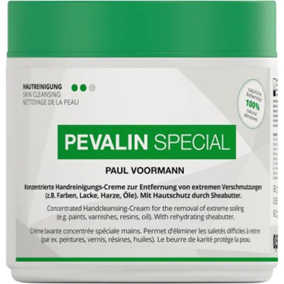 PEVALIN Handreinigungscreme Special nicht parfümiert alkoholfrei Dose Kunststoff 0,5l