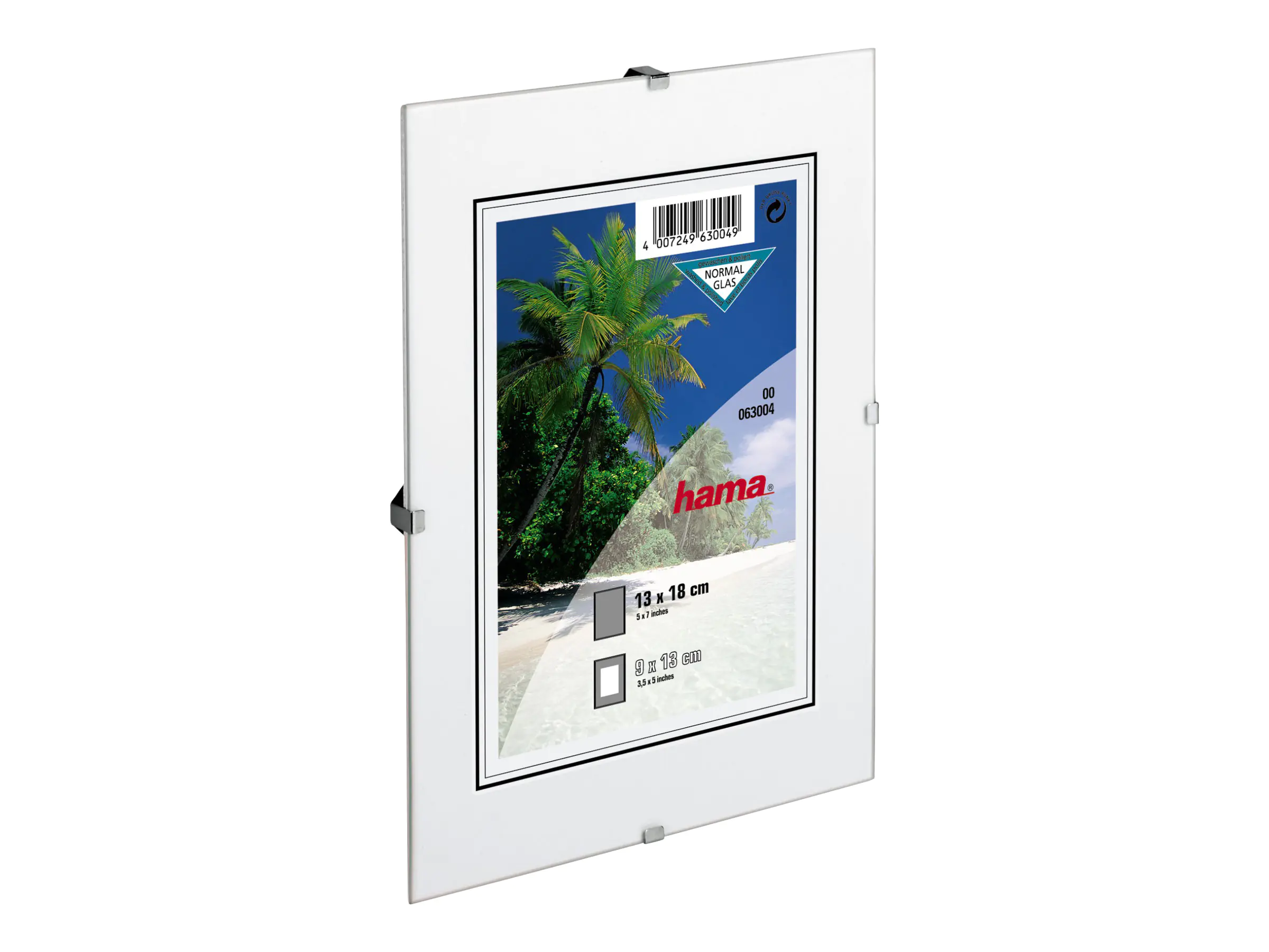 Hama Frameless Picture Holder Clip-Fix - Fotohalter 00063120