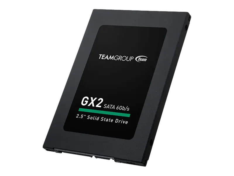 Team Group GX2 - SSD - 1 TB - intern - 2.5" (6.4 cm) - SATA 6Gb/s - Schwarz