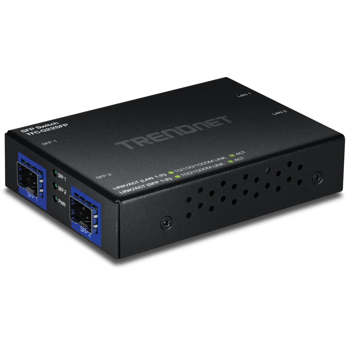 TRENDnet Switch WITH - Switch - TFC-G22SFP - Switch - 1 Gbps