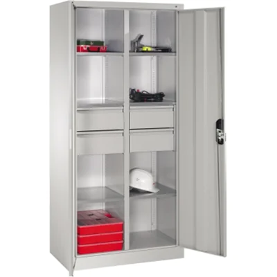 C+P Werkzeugschrank 89213042S10030 6Bd. 4Sch. 1950x930x500mm lgr/lgr