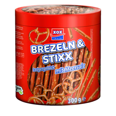Gebäck Brezeln & Stixx 300 g/Pack.